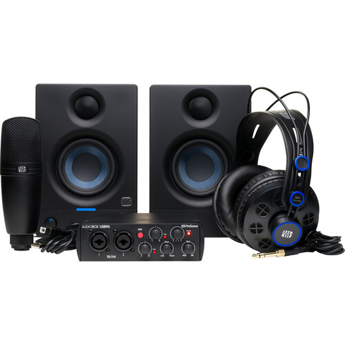 PreSonus AudioBox USB 96 Complete Hardware/Software Recording Bundle (25th Anniversary)