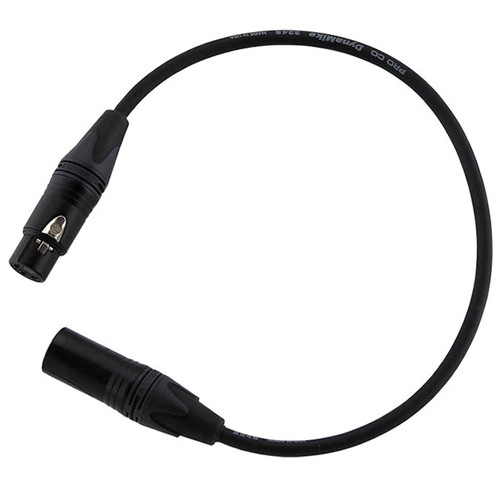 Pro Co Sound XLR Female to XLR Male Excellines Microphone Cable (1.5')