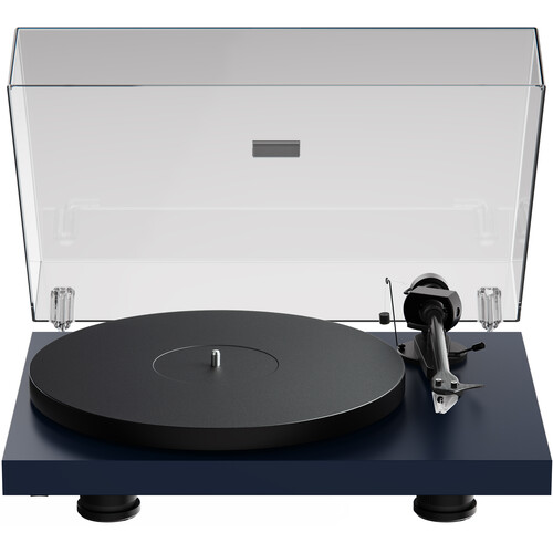 Pro-Ject Audio Systems Debut EVO 2 Manual Two-Speed Turntable (Satin Steel Blue)