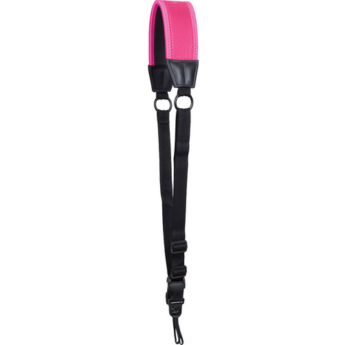 PRO TEC Less-Stretch Ballistic Neoprene Camera Neck Sling (Hot Pink)