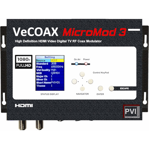 ProVideoInstruments VeCOAX MiniMod2 HDMI to RF VECOAXMINIMOD2