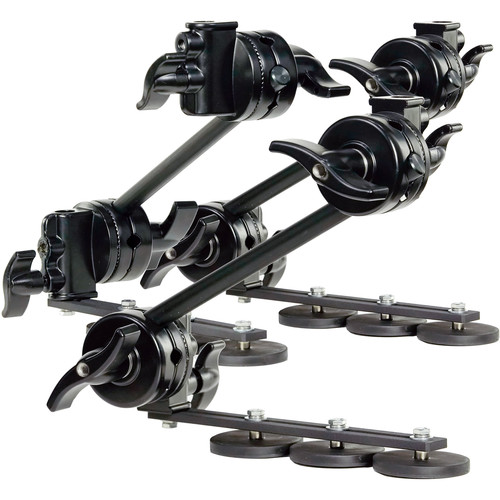 ProAm USA Set of 3 Articulating Magnet Arms with Grip Heads