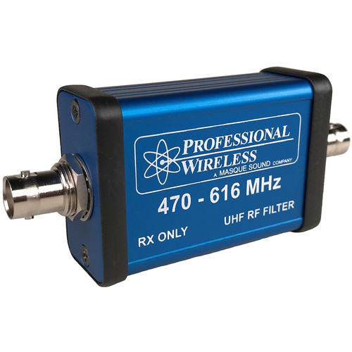 Professional Wireless Systems UHF InLine RF Filter S25321 B&H