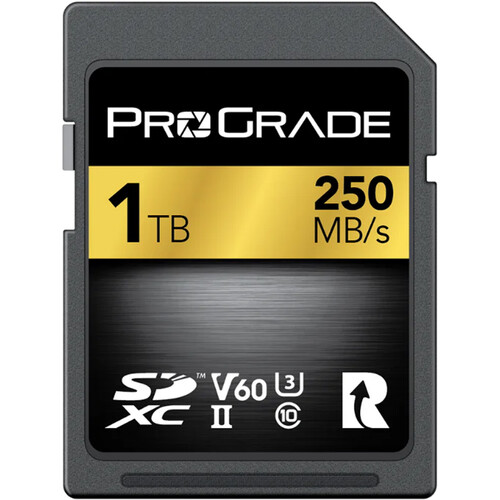 ProGrade Digital 1TB Gold UHS-II SDXC Memory Card