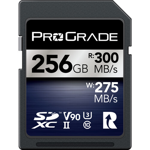 ProGrade Digital 256GB UHS-II SDXC Iridium Memory Card