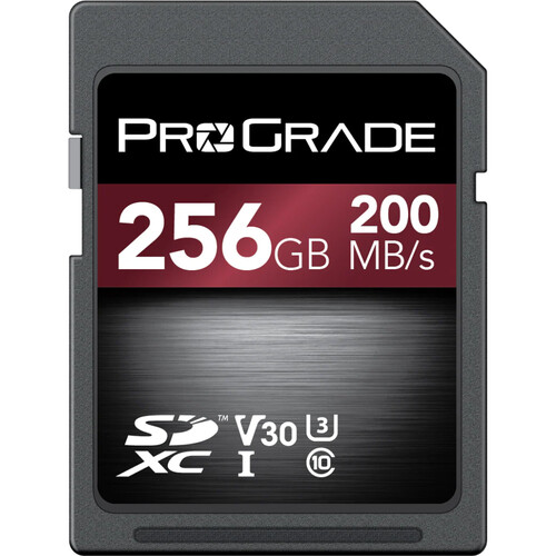 ProGrade Digital 256GB Strontium UHS-I SDXC Memory Card