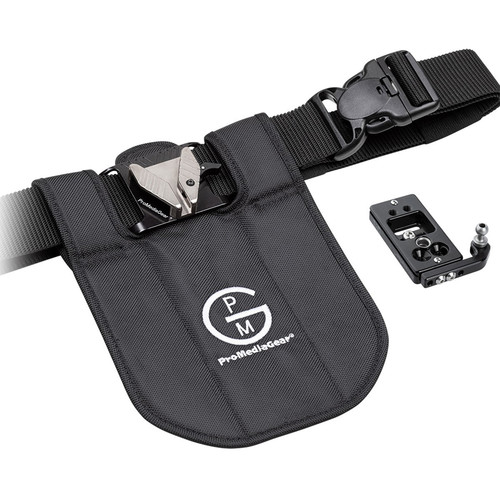 ProMediaGear Single Camera Holster System (Black)