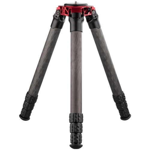ProMediaGear TR424L Pro-Stix Carbon-Fiber Tripod with Top Plate (Red 77