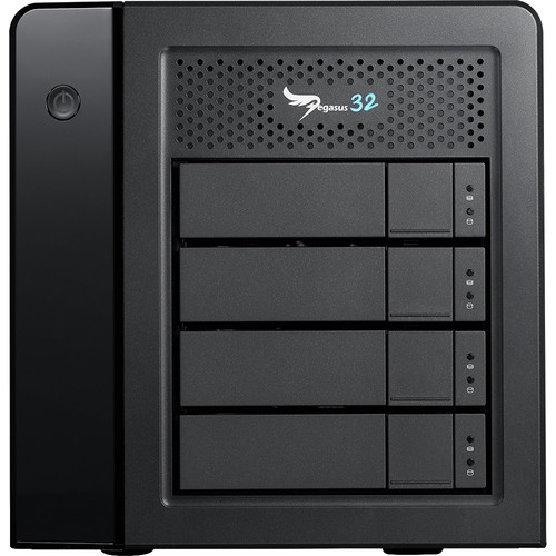 Promise Technology Pegasus32 R4 16TB 4-Bay Thunderbolt 3 RAID Array (4 x 4TB)