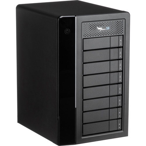 Promise Technology Pegasus32 R8 80TB 8-Bay Thunderbolt 3 RAID Array (8 x 10TB)