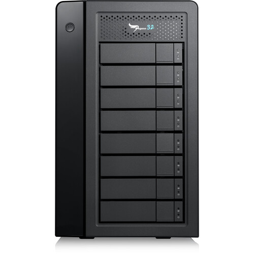 Promise Technology Pegasus32 R8 128TB 8-Bay Thunderbolt 3 RAID Array (8 x 16TB)