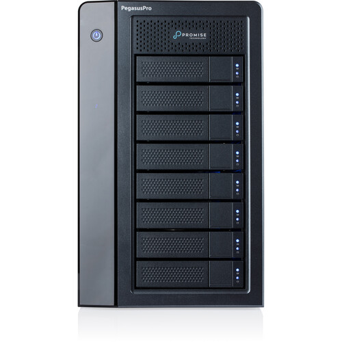 Promise Technology PegasusPro R8 32TB 8-Bay Thunderbolt 3 RAID Array (8 x 4TB)