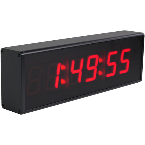 Prompter People LED Digital Teleprompter Clock (V-Mount Talent Bracket)