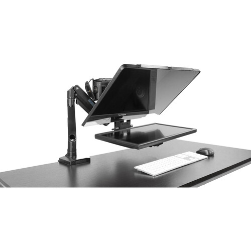 Prompter People Desktop Free Fly Single-Arm Widescreen 16:9 Teleprompter (21.5