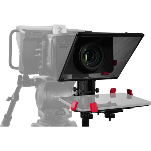 Prompter People Pocket Cue V2 Tablet Mini Teleprompter (Sled Model with FreeStanding Kit)