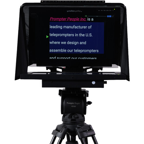 Prompter People ProLine Plus Teleprompter with High-Bright Widescreen Monitor (15
