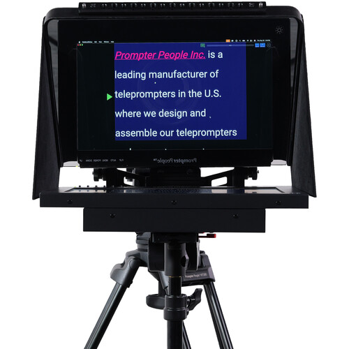 Prompter People ProLine Plus Freestanding Teleprompter with High-Bright Widescreen Monitor (12