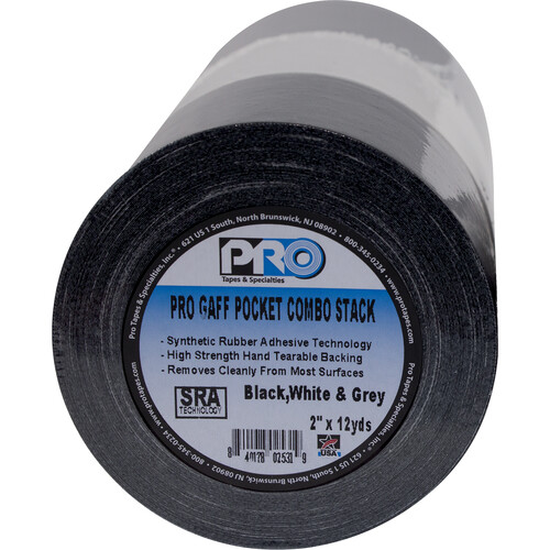 ProTapes Pro Gaff Pocket Plus Tricolor Tape Stack (2