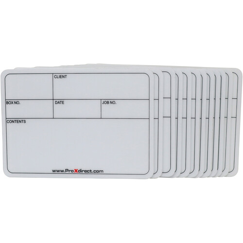 ProX Tour Case Label Self Adhesive Sticker (7 x 5