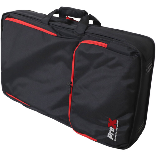 ProX ZeroG Ultralight DJ Controller Backpack for Pioneer DDJ-FLX4 / DDJ-400 (Medium Sized)