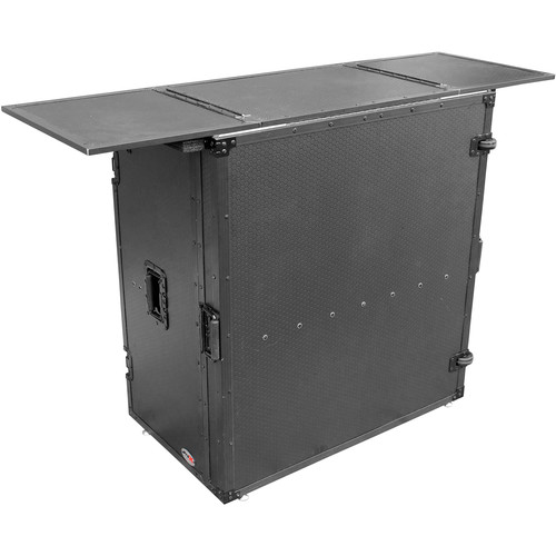 Artist Unknown Prox XS-DJSTN Transformer Series DJ Workstation Table, Fold Away with Wheels BL