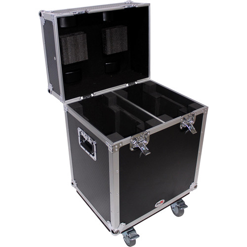 ProX 140 Style Moving Head Lighting Case for 2 Units (Black)