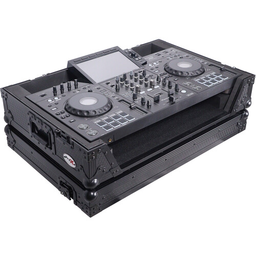 ProX Gig-Ready ATA-Style Flight Case with Wheels for Pioneer XDJ-RX DDJ-REV5 & XDJ-RX DJ Controllers (All-Black)