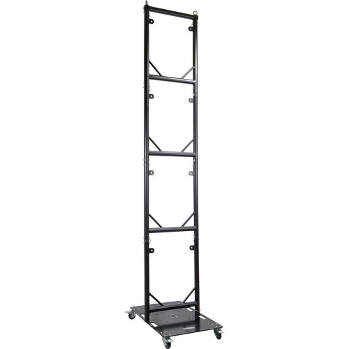 ProX Truss Modular Rapid U-Grid Kit with Rolling Base (Dual 5 or 10' Black)