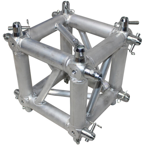 ProX 6-Way Square Truss Junction Block with 16 x 4-Way Half Conical Couplers
