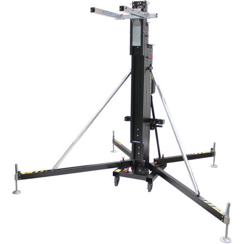 ProX FANTEK Spain Compact Front-Loading Lifting Line Array Systems Tower (19.5' Max Height 728 lb Load Capacity )