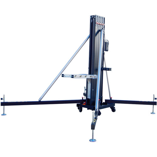 ProX FANTEK Spain Compact Front-Loading Lifting Line Array Systems Tower (22' Max Height 992 lb Load Capacity)