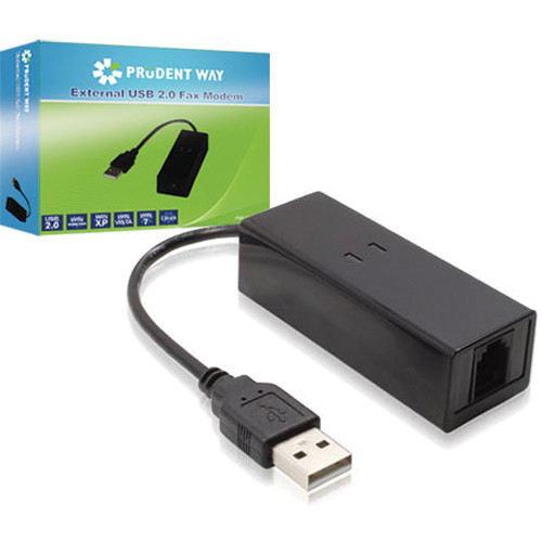 Prudent Way USB 2.0 External Fax Modem PWIUSBFAX B&H Photo