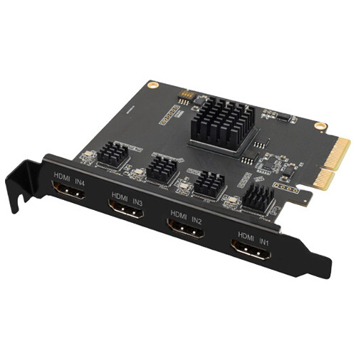 PTZCam 4-Channel HDMI PCle Capture Card