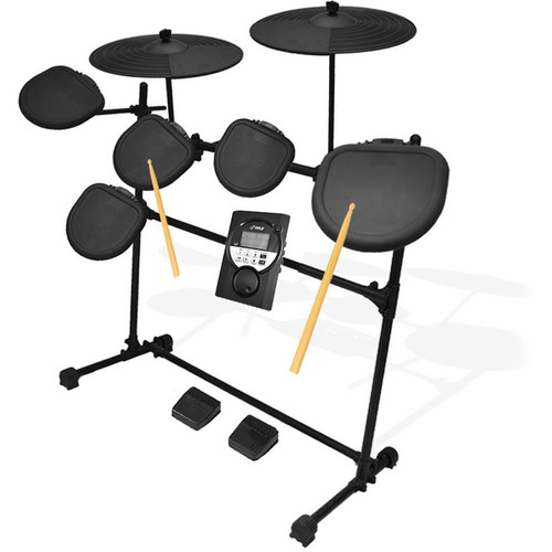 Pyle Pro Digital Drum Set & Electronic 7Pad Drum Machine