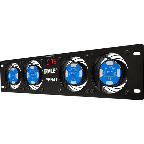 Pyle Pro PFN41 4-Fan Rackmount Cooling System
