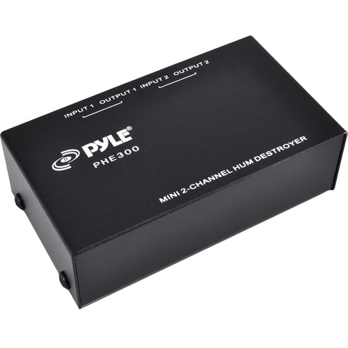 Pyle Pro PHE300 Mini 2-Channel Hum Destroyer