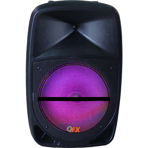 QFX 15" Portable 4600W Bluetooth Party Speaker