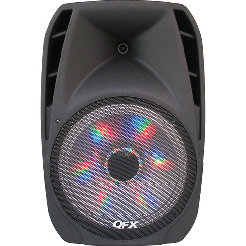QFX Speaker with BuiltIn Amplifier (Black) SBX 61150BTL B&H