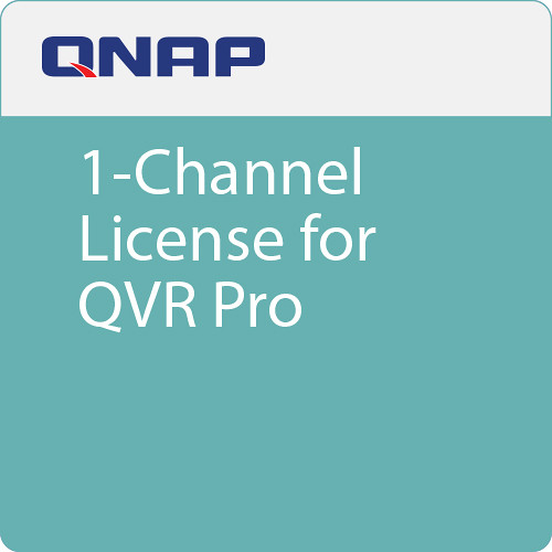 QNAP 1-Channel License for QVR Pro
