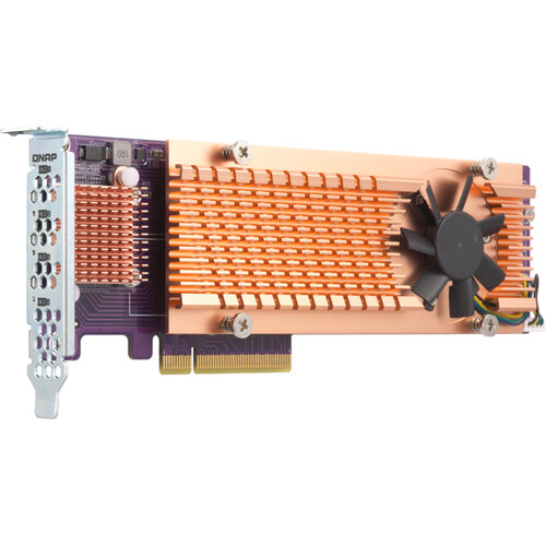 QNAP Quad M.2 2280 PCIe Gen3 x8 NVMe SSD