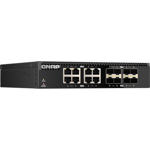 QNAP QSW-3216R-8S8T 16-Port 10G RJ45 / S