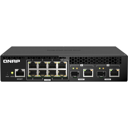 QNAP QSW-M2108R-2C 8-Port Managed Switch