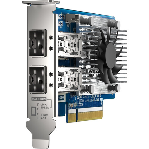 QNAP QXG-25G2SF-CX6 Dual-Port 25GbE PCIe