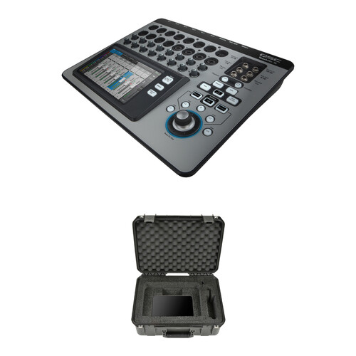 QSC TouchMix16 Compact Digital Mixer with Watertight Road Case