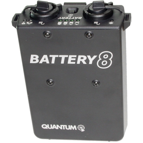 Quantum Instruments QB8 Rechargeable Battery with Charger for OMICRON 4 Video Light (US)