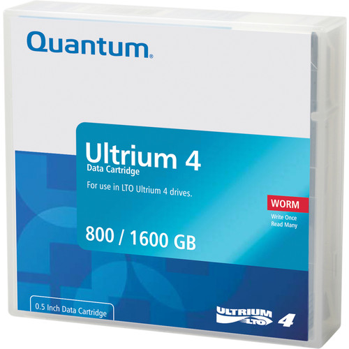 Quantum MR-L4MQN-02 LTO Ultrium 4-Tape WORM Cartridge (800/1600GB)