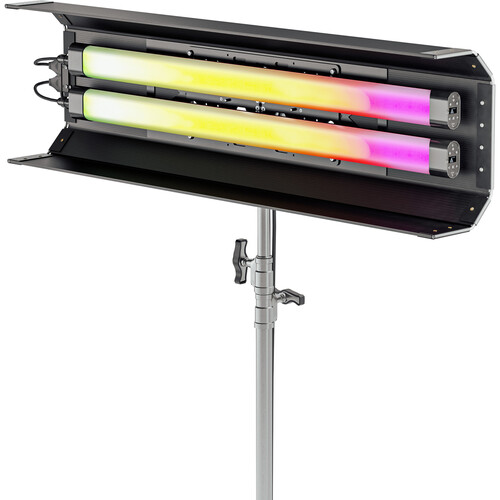 Quasar Science 4-Bank Shell with Ossium Plate and Double Rainbow (4' 2-Light Kit)