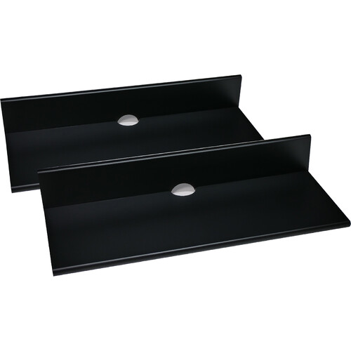RAB Audio Amp Head Decks for ProRak Series Products (Black Pair)