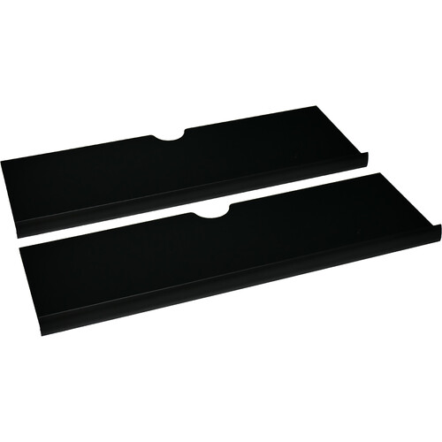 RAB Audio Pedal Boards for ProRak Guitar Studio Racking Systems (Pair Black)
