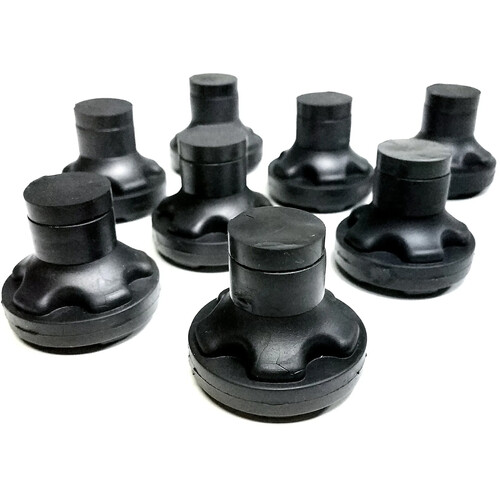 RAB Audio ProJax Studio Monitor Isolators (40 lb Capacity 8-Pack)